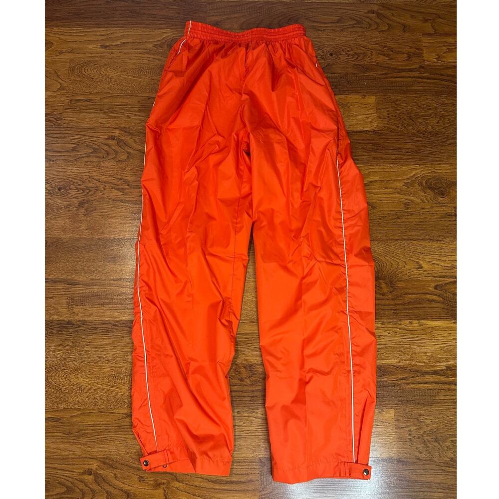 Augusta Sportswear Nylon Track Pants Women’s Medium Orange Windbreaker Athletic